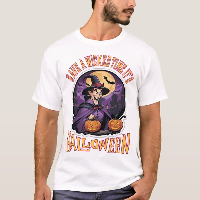Haben Sie eine verpasste Zeit, es ist Halloween T-Shirt (Vorderseite)