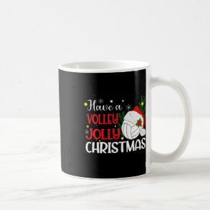 Haben Sie eine Volley Jolly Weihnachtsvolleyball-W Kaffeetasse