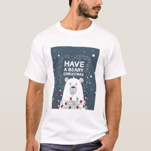 Haben Sie eine Vorstellung von einem Eisbären in  T-Shirt
