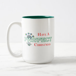 Haben Sie eine Weihnachtskaffee-Tasse Zweifarbige Tasse