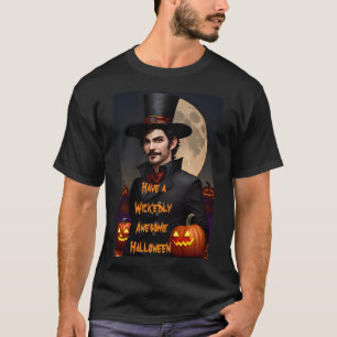 Haben Sie einen eng Phantastischen Halloween-Hexen T-Shirt