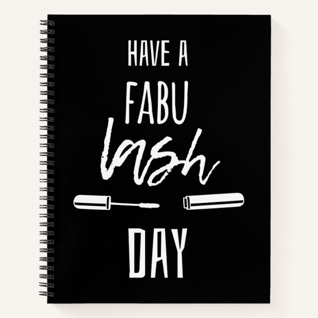 Haben Sie einen Fabu Lash Day Notizbuch (Vorderseite)