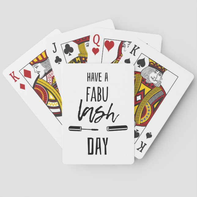 Haben Sie einen Fabu Lash Day Spielkarten (Rückseite)