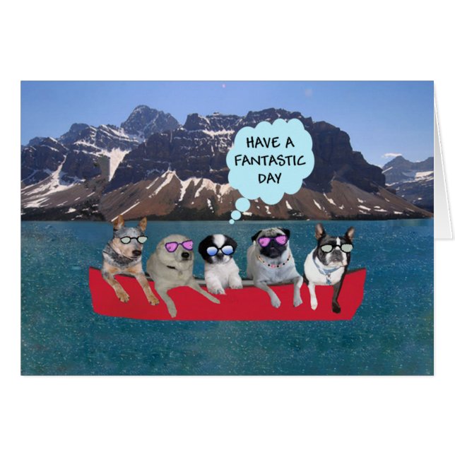 Haben Sie einen fantastischen Tag (Vorderseite (Horizontal))