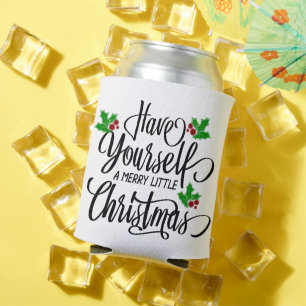Haben Sie einen fröhlichen kleinen Weihnachtsurlau Dosenkühler