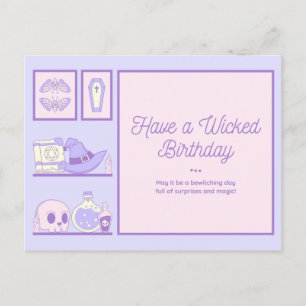 Haben Sie einen Geburtstag Postkarte