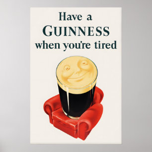 Haben Sie einen Guinness Poster Druck John Gilroy 