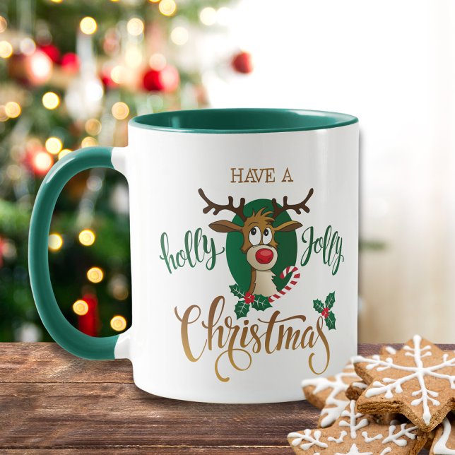 Haben Sie einen Holly Jolly Weihnachtsbaum | Urlau Tasse (Von Creator hochgeladen)