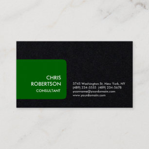 Haben Sie einen minimalistischen modernen einfache Visitenkarte