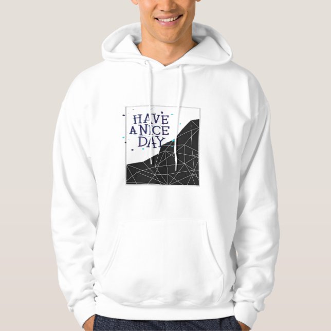 Haben Sie einen Niceday? Hoodie (Vorderseite)