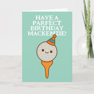 Haben Sie einen PARfect Geburtstag Personalisierte Karte