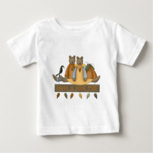 "Haben Sie einen schönen Fall" Herbst Teddy Bars K Baby T-shirt