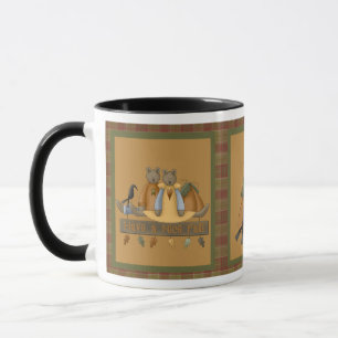 "Haben Sie einen schönen Fall" Herbstteddy Bars Ta Tasse