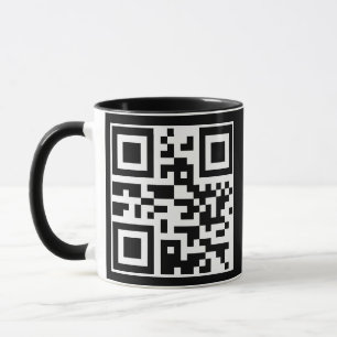 Haben Sie einen schönen Tag QR-Code Tasse