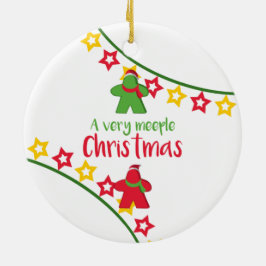 Haben Sie einen sehr einfachen Weihnachtsmann-Game Keramik Ornament