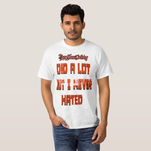 Haben Sie einen T - Shirt mit großem Wert (Vorne ganz)