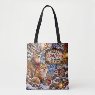Haben Sie einen wilden Weihnachts-Tote Tasche
