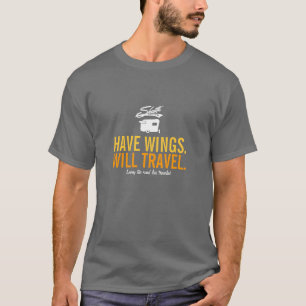 Haben Sie Flügel reist - Shasta Wohnwagenanhänge T-Shirt