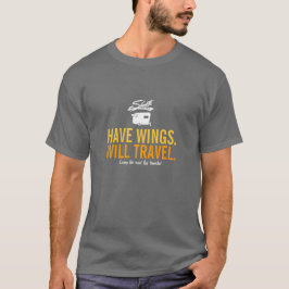Haben Sie Flügel reist - Shasta Wohnwagenanhänger T-Shirt