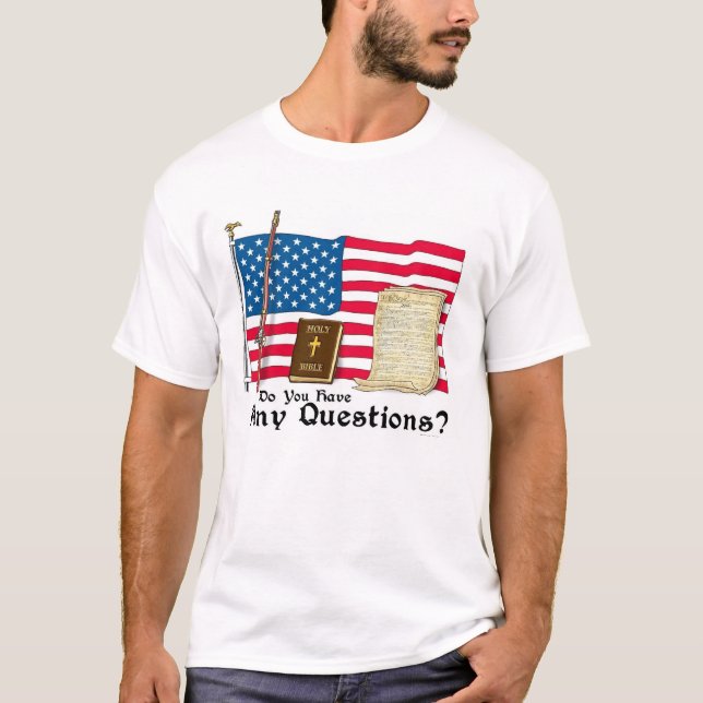 Haben Sie Fragen? T-Shirt (Vorderseite)