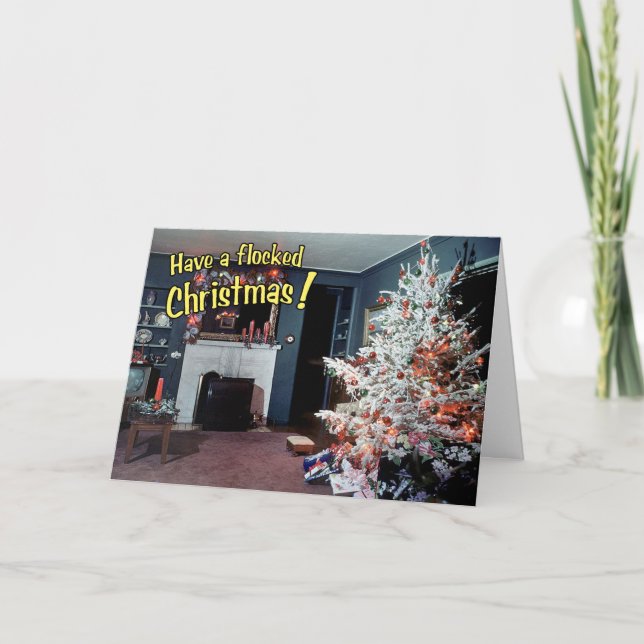 "Haben Sie gespritztes Weihnachts" Karte (Vorderseite)