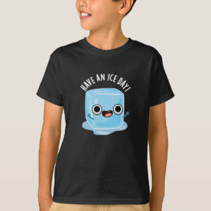 Haben Sie Ice Day Funny Ice Cube Pub Dark BG T-Shirt
