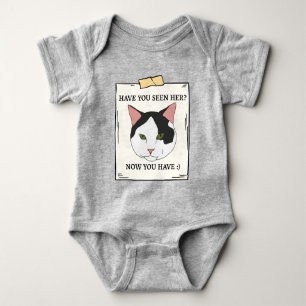 Haben Sie Katze jetzt Gewollt? Baby Strampler