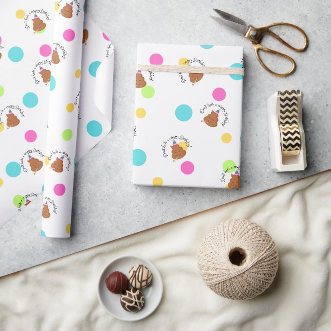 Haben Sie kein Crappy Birthday Wrapping Paper - Ro Geschenkpapier (Kunsthandwerk)
