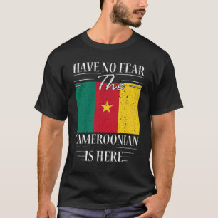 Haben Sie keine Angst, dass der Kamerunische hier T-Shirt