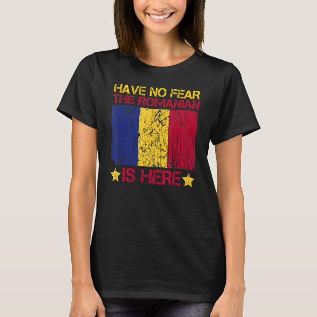 Haben Sie keine Angst, dass der Rumäne hier für ei T-Shirt (Vorderseite)