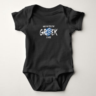Haben Sie keine Angst, dass die Griechen hier sind Baby Strampler