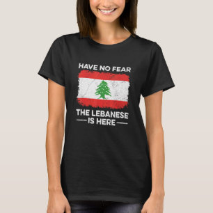 Haben Sie keine Angst, dass die Libanesen hier für T-Shirt