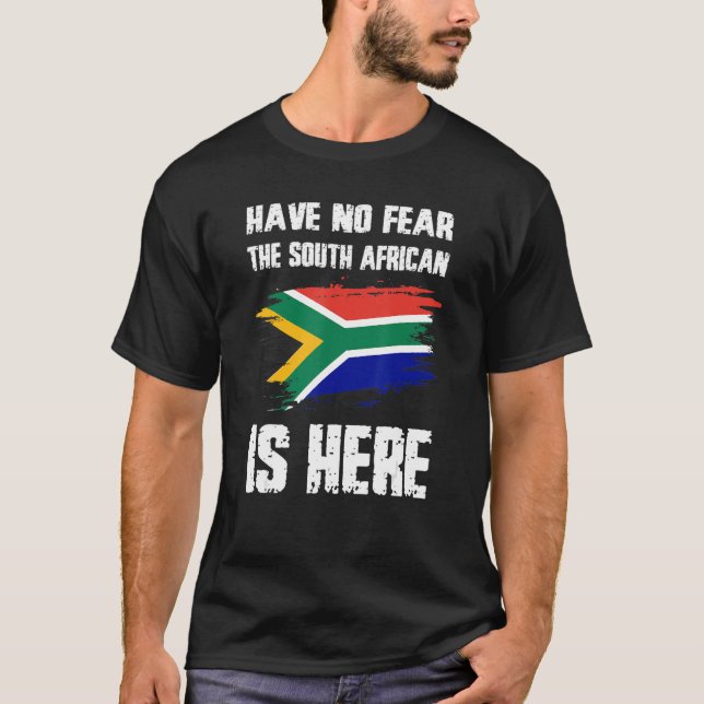 Haben Sie keine Angst, dass die südafrikanische Fa T-Shirt (Vorderseite)