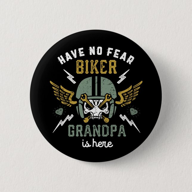 Haben Sie keine Angst Fahrrad Großvater ist hier F Button (Vorderseite)