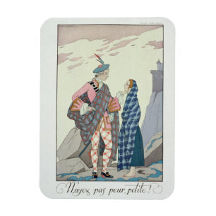 Haben Sie keine Furcht, kleines! 1922 (pochoir Magnet