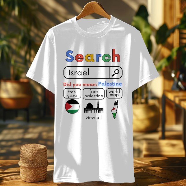 Haben Sie Palästina-pro-Palästen-März gemein? T-Shirt (Von Creator hochgeladen)