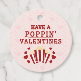 Haben Sie Poppin Valentines Gefallen Box Geschenkanhänger