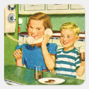 Haben Sie Prinz Albert in einer Dose? Quadratischer Aufkleber