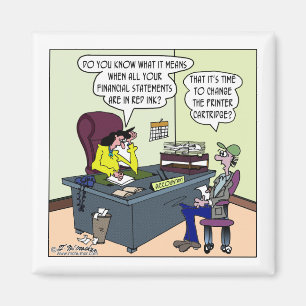 Haben Sie rote Tinte? Ändern Sie den Magnet