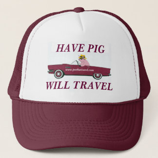 HABEN Sie SCHWEIN, WIRD REISEN - bearbeiten Sie Truckerkappe