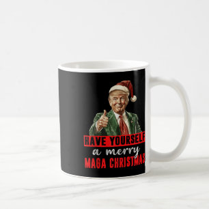 Haben Sie sich ein frohes Weihnachtsfest Trump Chr Kaffeetasse
