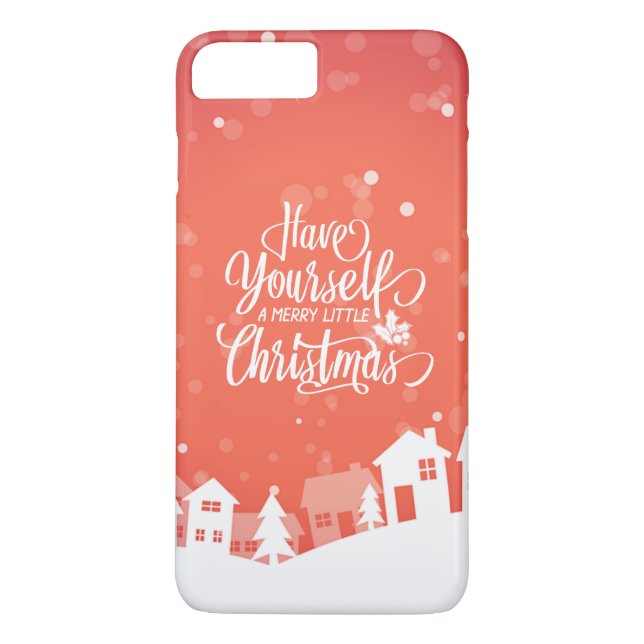 Haben Sie sich ein fröhlicher kleiner Case-Mate iPhone Hülle (Rückseite)