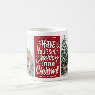 Haben Sie sich ein fröhliches, kleines Weihnachtsf Kaffeetasse