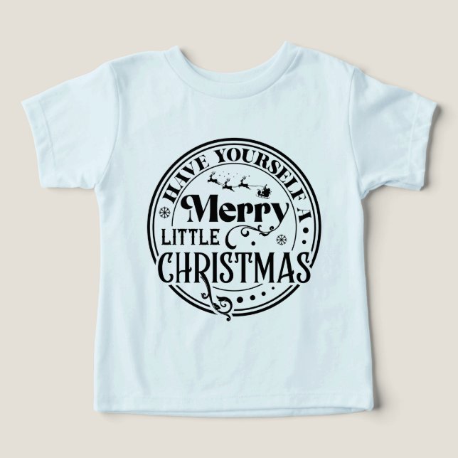 Haben Sie sich ein fröhliches kleines Weihnachtsfe (Design Vorderseite)