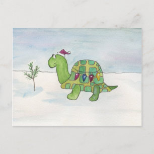 Haben Sie sich ein fröhliches kleines Weihnachtsfe Feiertagspostkarte