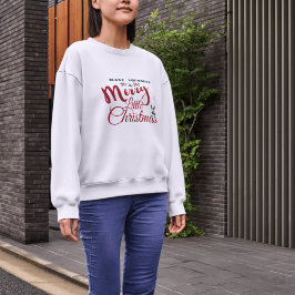 Haben Sie sich einen fröhlichen kleinen Weihnachts Sweatshirt