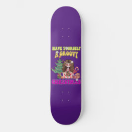 HABEN SIE SICH SELBST EINE GROSSE CHRISTMAS im Sti Skateboard