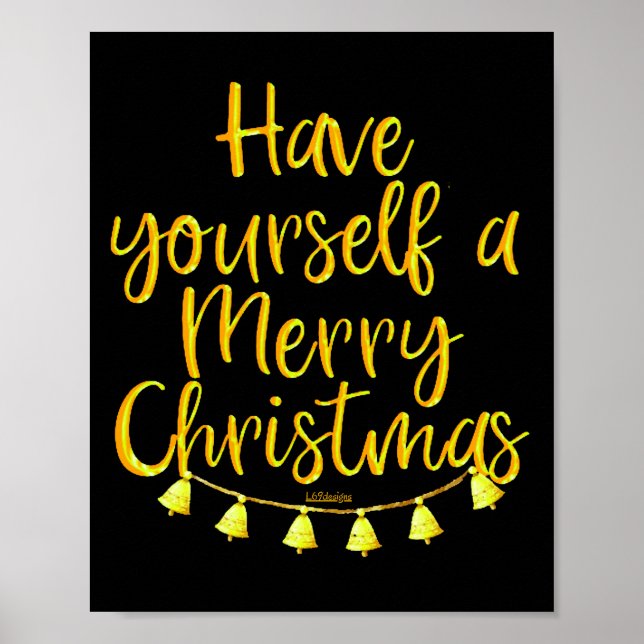 HABEN SIE SICH SELBST EINE KLEINE KRISTMAS POSTER (Vorne)