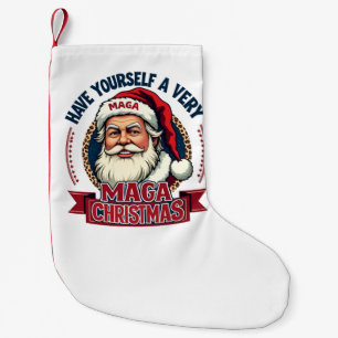 Haben Sie sich selbst eine Maga Weihnachten Trump  Kleiner Weihnachtsstrumpf