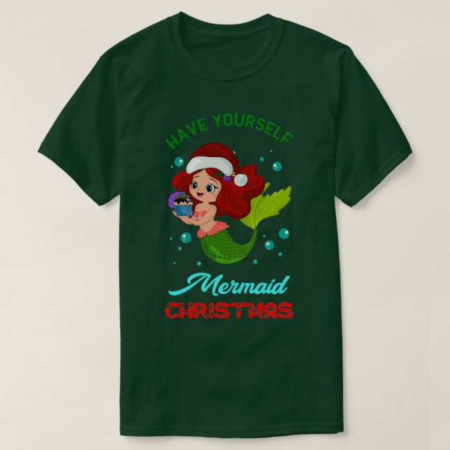 Haben Sie sich zu frohen Weihnachten T-Shirt (Design vorne)